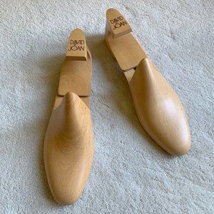 DAVID & JOAN Beechwood MEN'S SHOE TREES Size 8 UK | 9 US